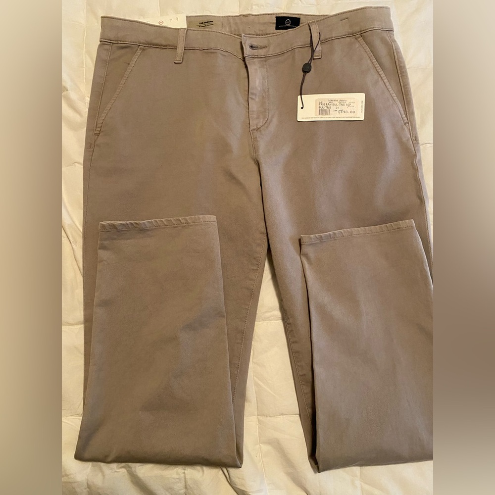 NWT Adriano Goldschmeid Woman’s NEW The Tristan trouser Havana Jeans size 31